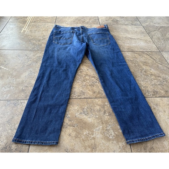 Lucky Brand Los Angeles 410 Athletic Straight Mens Jeans Size 40x32 Fit 42X31 - Picture 4 of 8